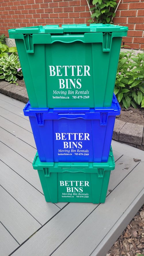 Pickup of bins after your move